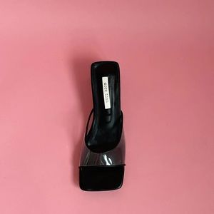Women’s brand new: Highly Sensitive Person Gia PVC Mule Size 8